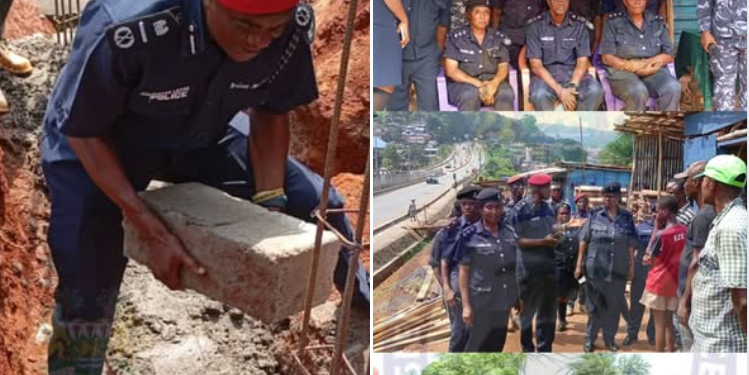 AIG Brima Kanneh Launches Perimeter Fence Project to Protect Police Land in Freetown East