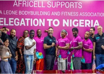 Africell Backs Sierra Leone Bodybuilding Team for International Glory