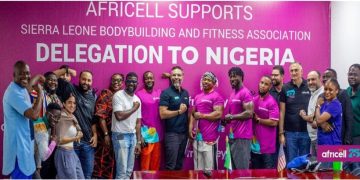 Africell Backs Sierra Leone Bodybuilding Team for International Glory