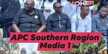 Dr. Ibrahim Bangura Consoles member of the DIB Movement, Kaiza Coker at Mother’s Burial, Calls for Unity Ahead of 2028 Elections