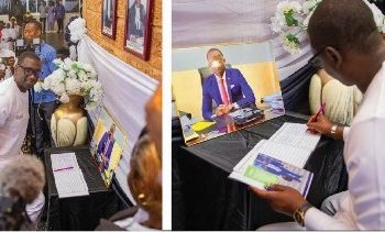 IBRAHIM BANGURA PAYS TRIBUTE TO LATE COMRADE HON ERNEST DURA KOROMA