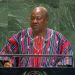 FULL TEXT: President Mahama’s speech at the 80th UN General Assembly