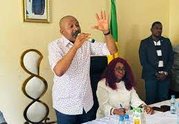 Sierra Leone’s New Head of Delegation to IMCTC Brig. Farmar Pays Courtesy Call on Ambassador Barrie