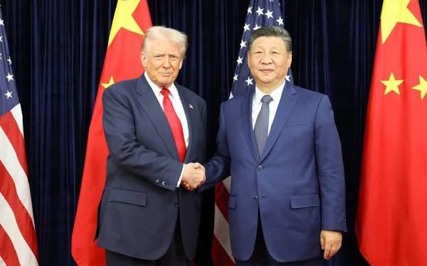 President Xi Jinping Meets with U.S. President Donald J. Trump in Busan