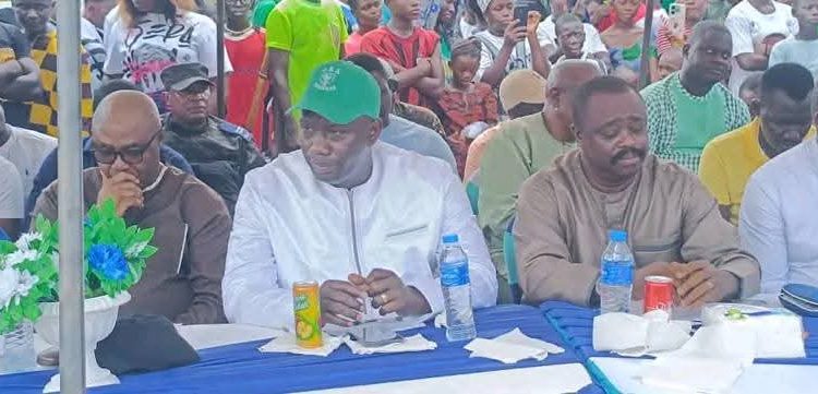 SLPP National Chairman Commissions New Hospital in Moriba Town