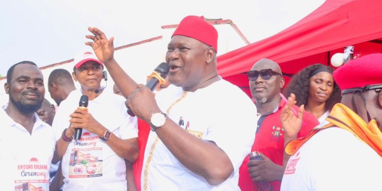 JFK Stands with APC National Executive and North-West Region as Bai Bureh Hall Expansion Begins a New Chapter in Port Loko