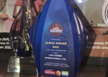 Alpha Ahmed Bah Bags Africa BusinessMan Award