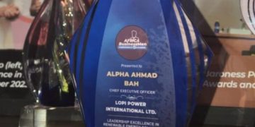 Alpha Ahmed Bah Bags Africa BusinessMan Award