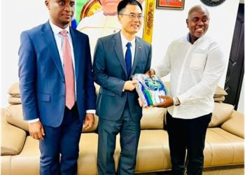 Chinese Ambassador Bids Farewell to Speaker Thomas & Sierra Leone Parliament