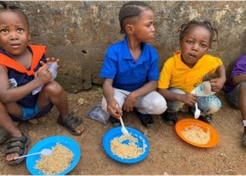 Shiloh Home and Feeding Center Provides Food Aid to Shekanah Glory Academy