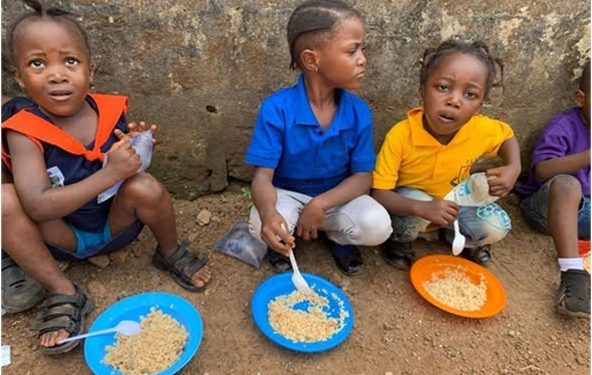 Shiloh Home and Feeding Center Provides Food Aid to Shekanah Glory Academy