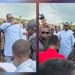 Dr. Ibrahim Bangura Receives Cheerful and Heroic Welcome as He Arrives in Port Loko City for Bai Bureh Hall Expansion Ceremony
