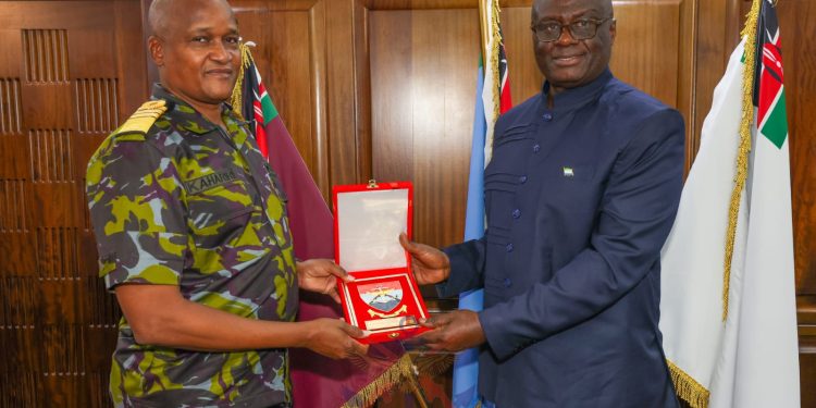 High Commissioner Lavahun Meets Kenya’s Chief of Defence Forces