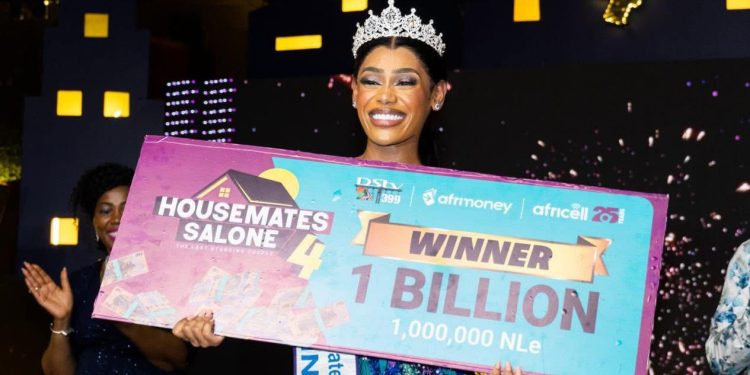 Suad Baydoun Wins Housemates Salone Season Four