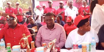 Makeni City witnessed a significant show of solidarity as Dr. Ibrahim Bangura, a key proponent and a leading voice for the “HEAL, UNITE & BUILD” philosophy, graced the Grand Final of the Dr. Ernest Bai Koroma (EBK) Trophy.