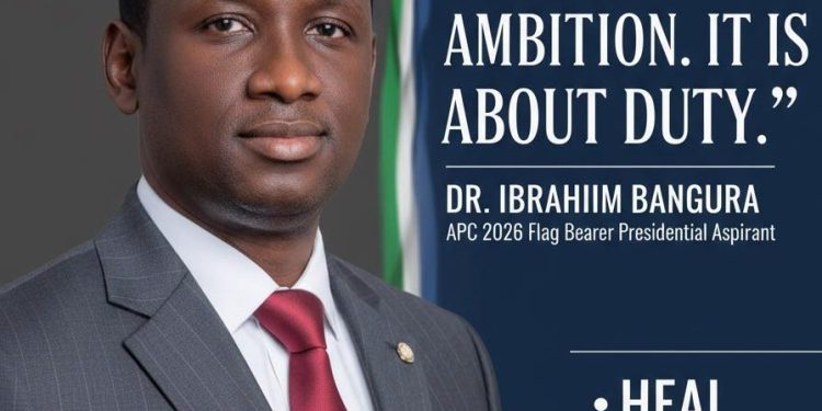 I UNDERSTAND GOVERNANCE NOT IN THEORY – DR IBRAHIM BANGURA