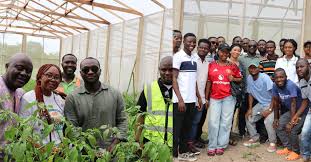 Minister Kpaka Hands over Greenhouses to Njala University