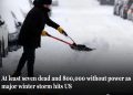 Deadly Winter Storm Sweeps Across United States