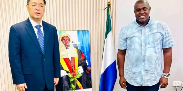 New Chinese Ambassador Deepens Ties with Speaker Thomas and Sierra Leone Parliament