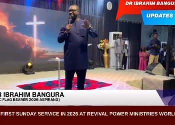 Dr Ibrahim Bangura attends Church Service At Revival Power Ministries Worldwide The leading APC flag bearer aspirant Dr Ibrahim Bangura joined Christian worshipers today to observe the first Sunday of 2026 at the Revival Power Ministries Worldwide at 24 Regent-Grafton Highway, in Western Area Rural District. Many have described this move by a Muslim leader as a display of religious tolerance and interfaith harmony, which Sierra Leone is known for globally. Dr Ibrahim Bangura was accompanied by prominent members of the DIB Movement, including Jarrah Kawusu-Konte, Abu Bakarr Daramy, Fayia Amara Fayia Esq., Mabinty Kamara, Kadie Kargbo and Mohamed Sesay among others. Credit: DIB Movement Comms and Media Team