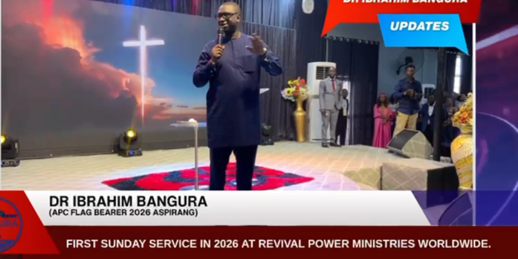 Dr Ibrahim Bangura attends Church Service At Revival Power Ministries Worldwide The leading APC flag bearer aspirant Dr Ibrahim Bangura joined Christian worshipers today to observe the first Sunday of 2026 at the Revival Power Ministries Worldwide at 24 Regent-Grafton Highway, in Western Area Rural District. Many have described this move by a Muslim leader as a display of religious tolerance and interfaith harmony, which Sierra Leone is known for globally. Dr Ibrahim Bangura was accompanied by prominent members of the DIB Movement, including Jarrah Kawusu-Konte, Abu Bakarr Daramy, Fayia Amara Fayia Esq., Mabinty Kamara, Kadie Kargbo and Mohamed Sesay among others. Credit: DIB Movement Comms and Media Team