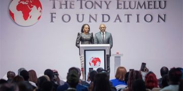 Image Caption: Tony Elumelu Foundation Opens 2026 Entrepreneurship Programme Applications, Marking Over a Decade of Pan-African Entrepreneurial Impact R-L: Founder, Tony Elumelu Foundation, Tony O. Elumelu, CFR and Co-Founder, Dr. Awele Elumelu, OFR, at the unveiling the 2025 cohort of the Tony Elumelu Foundation Entrepreneurship Programme in 2025
