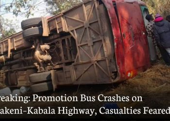 Bus Crashes at SS Curve on Makeni Kabala Highway