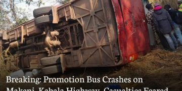 Bus Crashes at SS Curve on Makeni Kabala Highway