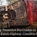 Bus Crashes at SS Curve on Makeni Kabala Highway