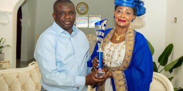 Amb. Anthony Navo Honoured with DIF Global Leadership Award   