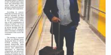 SLFA President Travels to Morocco for CAF Engagements