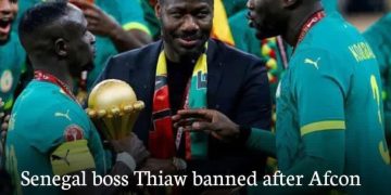 CAF Bans Senegal’s Head Coach after AFCON Final Chaos