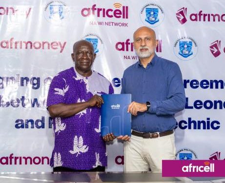 Driving Digital Education: Africell and Freetown Polytechnic Forge Strategic Partnership at Jui Campus