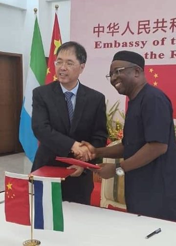 China Donates Food Items to Support Ramadan in Sierra Leone