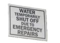 Water Supply Temporarily Shut Down for Emergency Repairs