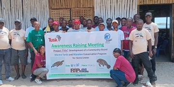 RAP-SL Engages Community Headmen, Harbor Masters, Beach and Bycatch Monitors around the Western Area Peninsula