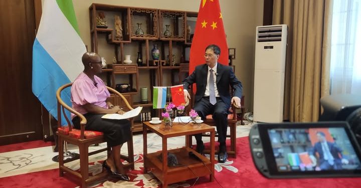 His Excellency Zhao Yong, Ambassador of the People’s Republic of China to Sierra Leone