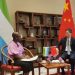 His Excellency Zhao Yong, Ambassador of the People’s Republic of China to Sierra Leone