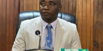 SLFA President Thomas Daddy Brima Babadi Kamara