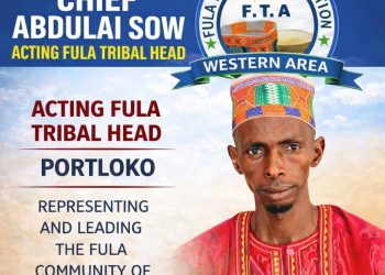 Acting Fullah Tribal Head Calls for Unity and Peace in Port Loko