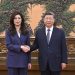 Xi Jinping meets KMT leader Cheng Li-wun in Beijing
