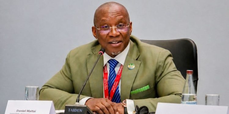 Minister of Mines and Mineral Resources, Julius Daniel Mattai