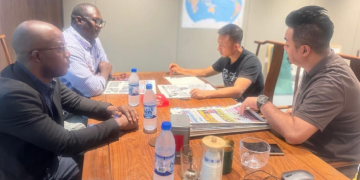 Guild Chair, Chinese Firm Discuss Affordable Newspaper Printing