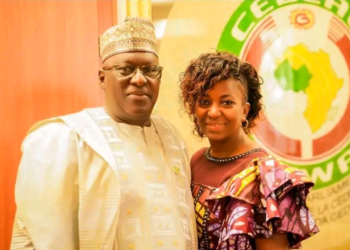 Hon. Sidie Mohamed Tunis & Wife Donate $10,000 to Boost Human Capital Development