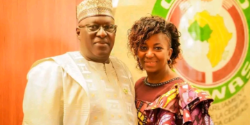 Hon. Sidie Mohamed Tunis & Wife Donate $10,000 to Boost Human Capital Development