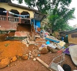 House Collapses at Calabatown, Families Lose Property