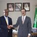 Former Saudi Ambassador to S Leone, HE Ali Ibrahim Alheji and Health Minister, Dr. Austin Demby