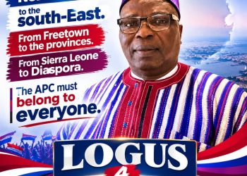 LEONARD BALOGUN KOROMA-  Candidate for APC Deputy National Chairman. “No Jumping Ship: Logus is APC Through and Through.”